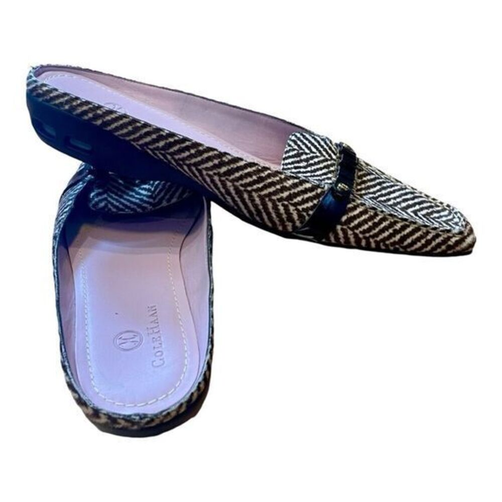 Women's COLE HAAN NIKE AIR Zebra Calf Hair Flats Size 8.5 Narrow - Picture 4 of 5